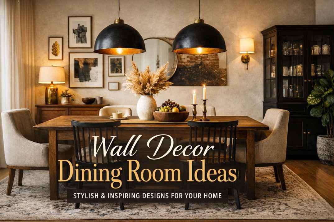 25 Stunning Wall Decor Dining Room Ideas for a Stylish Home - Daily ...