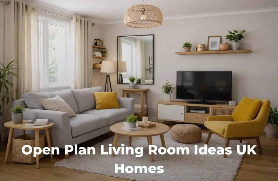Open Plan Living Room Ideas UK Homes