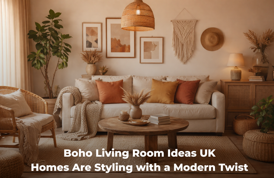 Boho Living Room Ideas UK