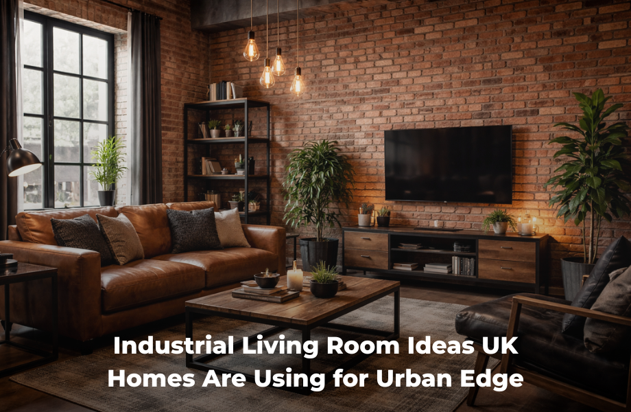 Industrial Living Room Ideas UK