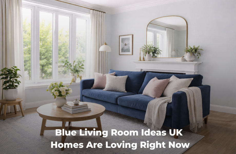 Blue Living Room Ideas UK