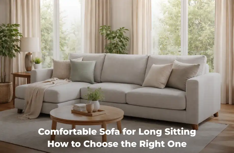 Comfortable Sofa for Long Sitting