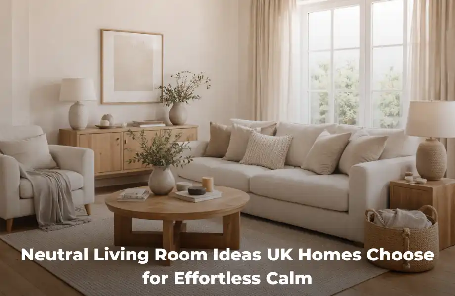 Neutral Living Room Ideas UK