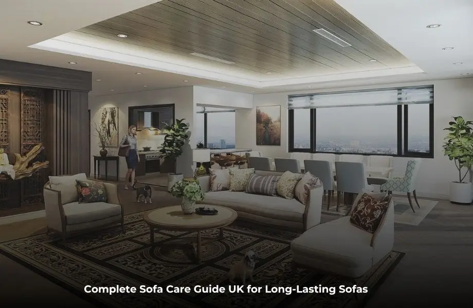 Complete sofa care guide UK for cleaning and maintaining modern sofas