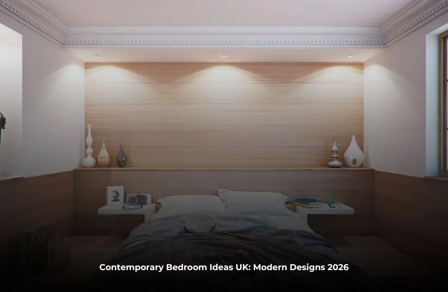 contemporary bedroom ideas UK with modern stylish design
