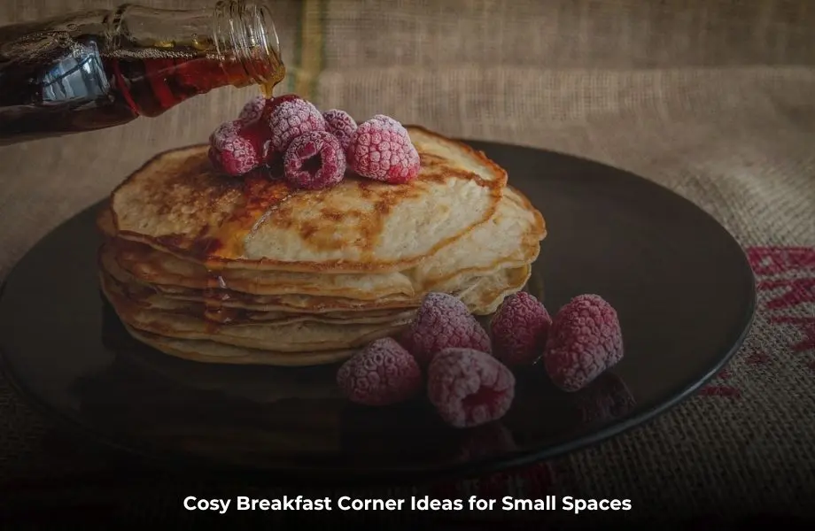 Cosy breakfast corner ideas for small kitchen spaces with warm seating