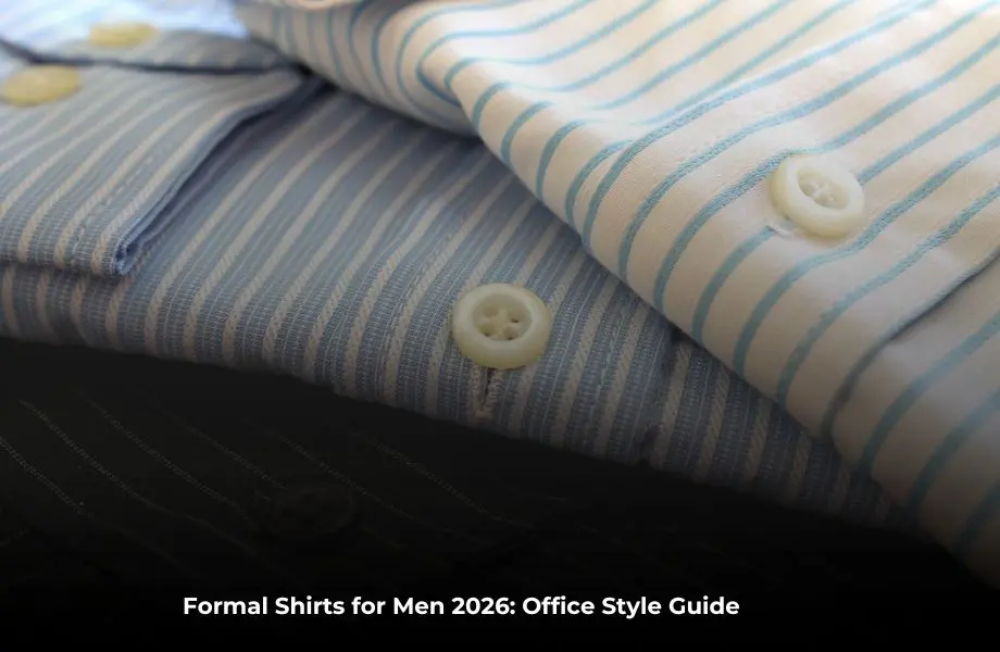 Formal shirts for men 2026 styled for office and business wear