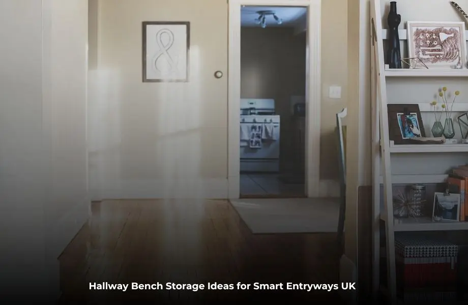 hallway bench storage ideas for modern UK entryway with smart seating and shoe storage