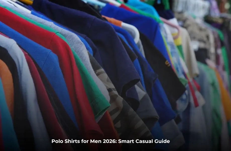 polo shirts men smart casual style guide 2026 fashion outfit