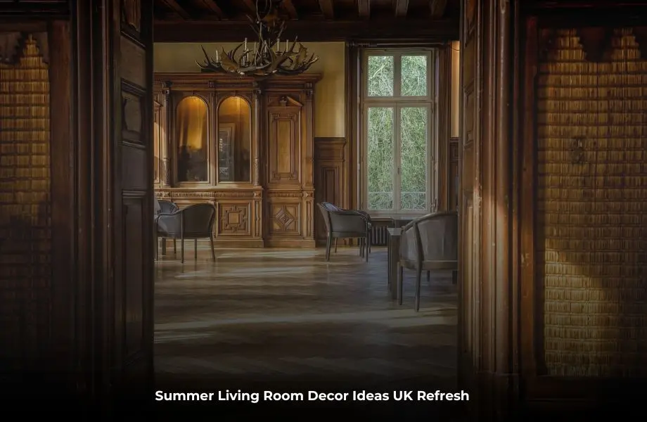 summer living room decor ideas uk with light and airy UK home styling