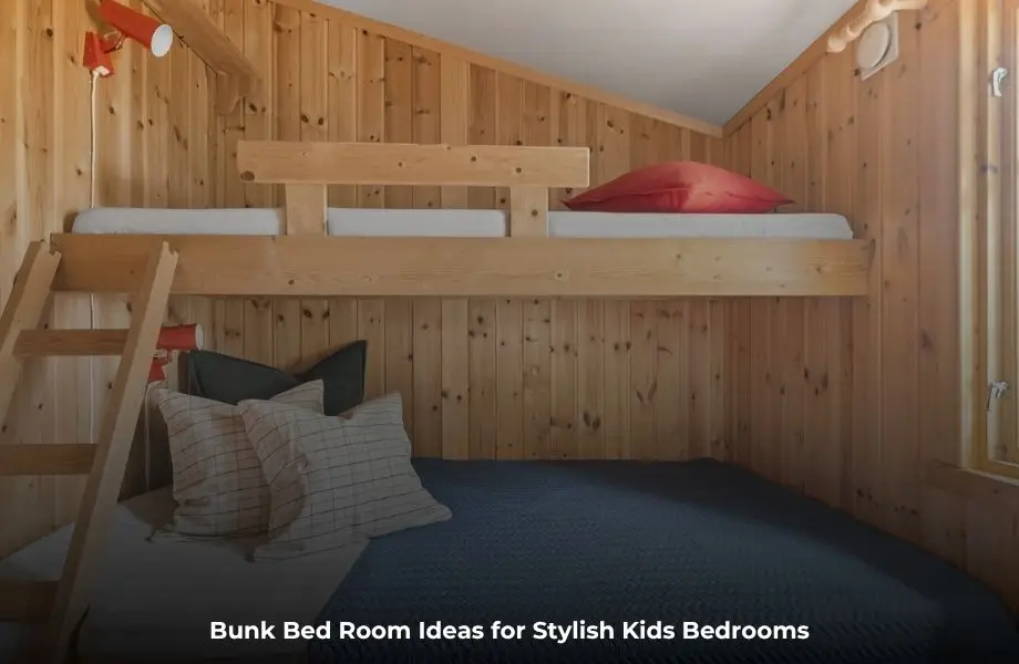bunk bed room ideas for stylish kids bedroom UK design