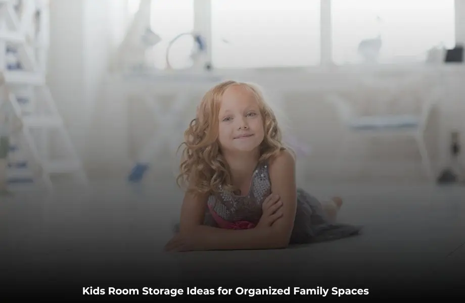 kids room storage ideas for an organised and clutter-free children's bedroom
