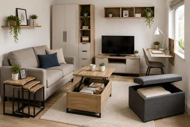 Argos small furniture ideas featuring compact storage furniture for small UK homes